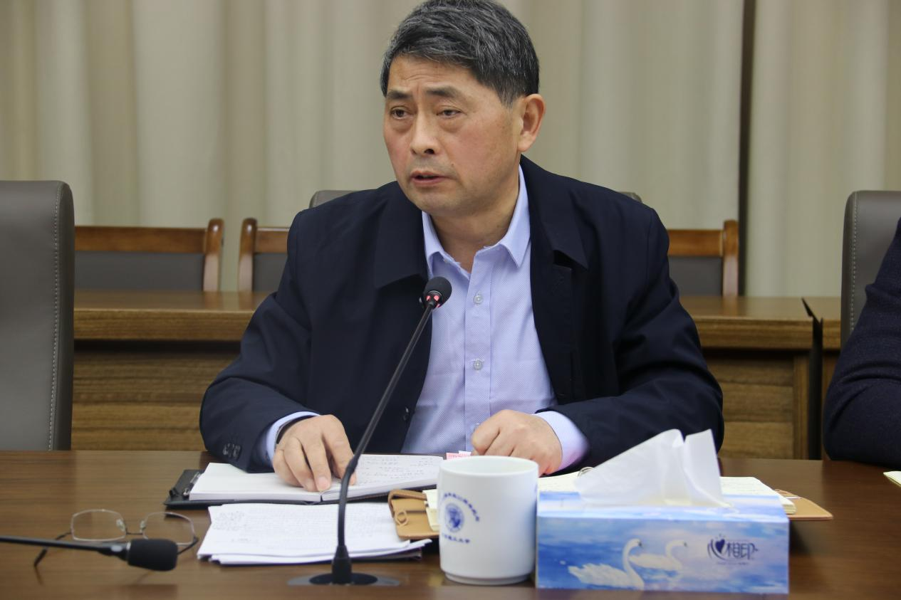 李国金充分肯定了春季开学期间学生疫情防控工作.